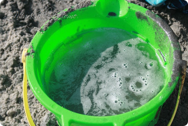 ReMarkable Home: Beach Sand Drip Towers {Repost}